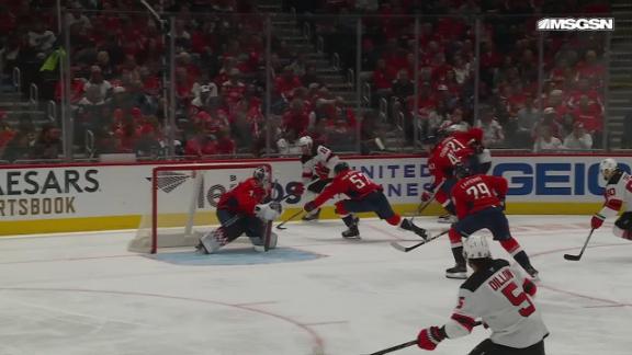 Cotter scores 2 goals to lift Devils over Capitals 5-3