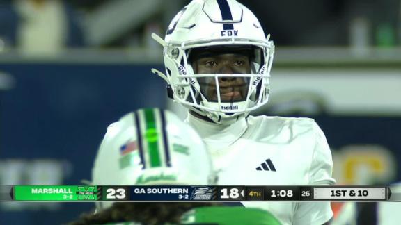 Marshall Thundering Herd vs. Georgia Southern Eagles: Full Highlights