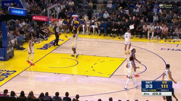 Warriors 111-93 Pistons (14 Oct, 2024) Final Score - ESPN (PH)