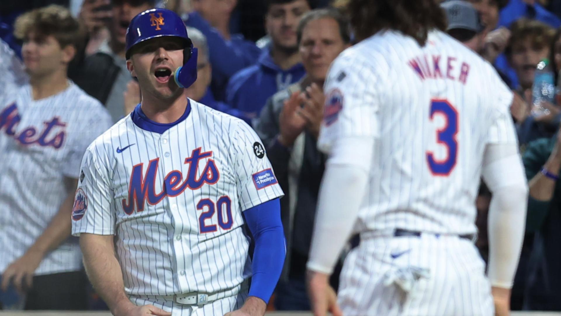 Alonso and Mets extend season again, beating Dodgers 126 to send NLCS