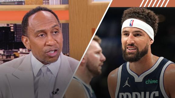 Stephen A. Smith offers high praise for Klay Thompson's debut with the Dallas Mavericks.