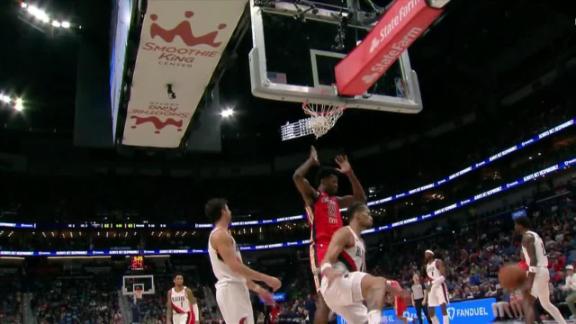 Brandon Ingram highlights vs. Portland Trail Blazers