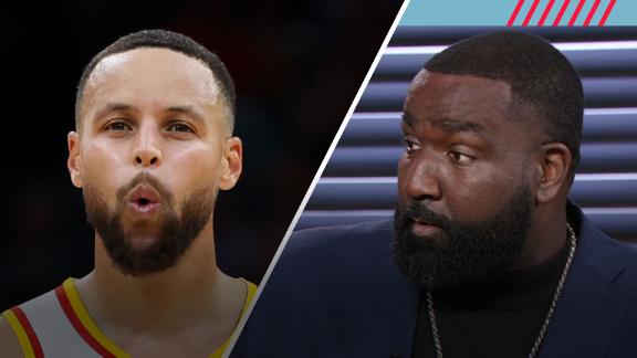 Kendrick Perkins and Brian Windhorst react to the Warriors' road win over the Celtics.