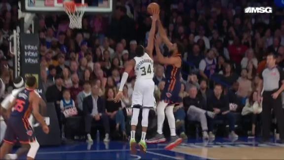 Giannis Antetokounmpo highlights vs. New York Knicks
