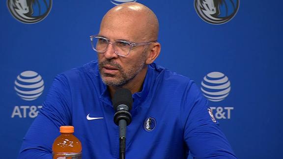 Mavericks coach Jason Kidd says his team's bench needs to step up and take pressure off Luka Doncic and Kyrie Irving.