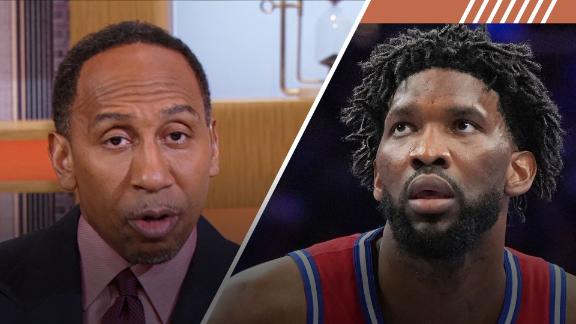 Stephen A. Smith breaks down Joel Embiid's return to the lineup in the 76ers' loss to the Knicks.