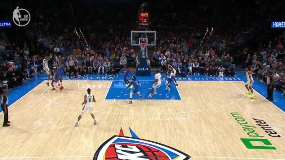 Yves Missi gets up for the beautiful flush