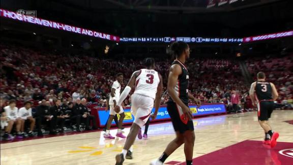 Arkansas 91-72 Pacific (Nov 18, 2024) Final Score - ESPN