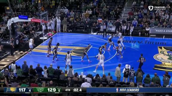 Bucks 129-117 Pacers (Nov 22, 2024) Final Score - ESPN