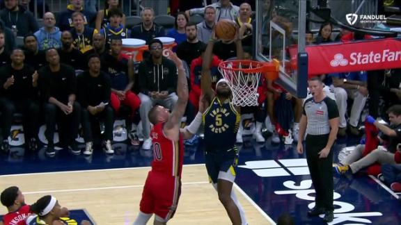 Jarace Walker throws down big dunk vs. New Orleans Pelicans