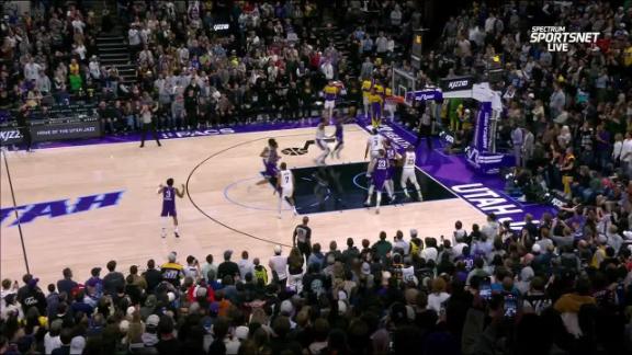 Lakers Edge Jazz 105-104 in Close Game