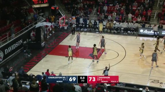 Davidson 73 72 Charleston Southern Dec 6 2024 Final Score ESPN