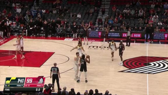 Utah Jazz vs. Portland Trail Blazers: Game Highlights