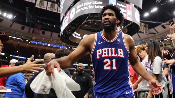 Joel Embiid returns from his latest injury to score 31 points and grab 12 boards in the 76ers' win vs. the Bulls.