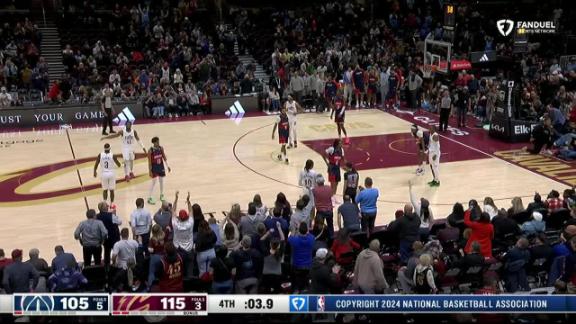 Washington Wizards vs. Cleveland Cavaliers: Game Highlights