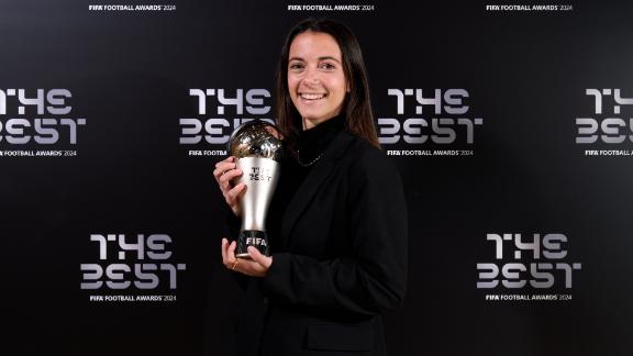 Aitana Bonmatí, ganadora del Premio The Best a Mejor Jugadora de la FIFA  2024
