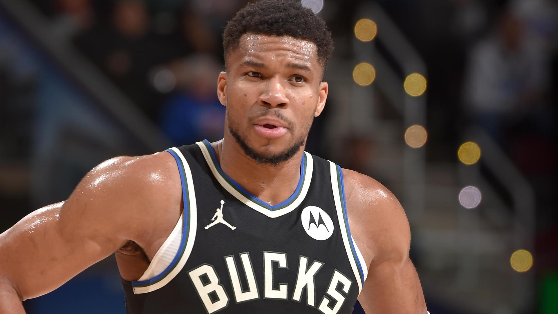 Giannis Antetokounmpo drops 33 points and 14 rebounds in the Bucks' 124-101 loss to the Cavaliers.
