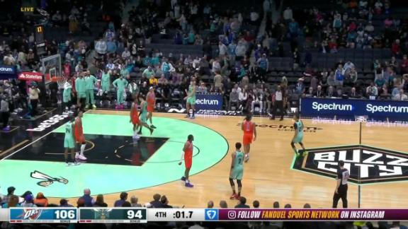 Oklahoma City Thunder vs. Charlotte Hornets: Game Highlights