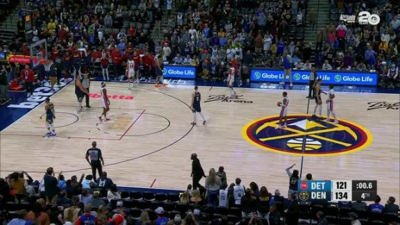 Detroit Pistons vs. Denver Nuggets: Game Highlights