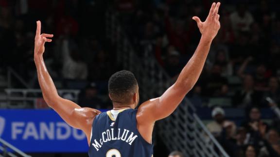 Check out the best of CJ McCollum's 50-point game to power the Pelicans to victory over the Wizards.