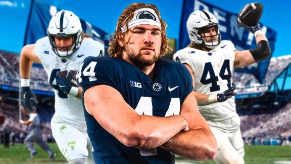 Penn State All-American TE Tyler Warren declares for NFL draft - ESPN