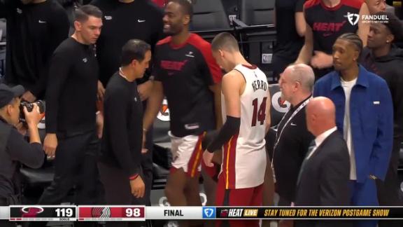 Miami Heat vs. Portland Trail Blazers: Game Highlights