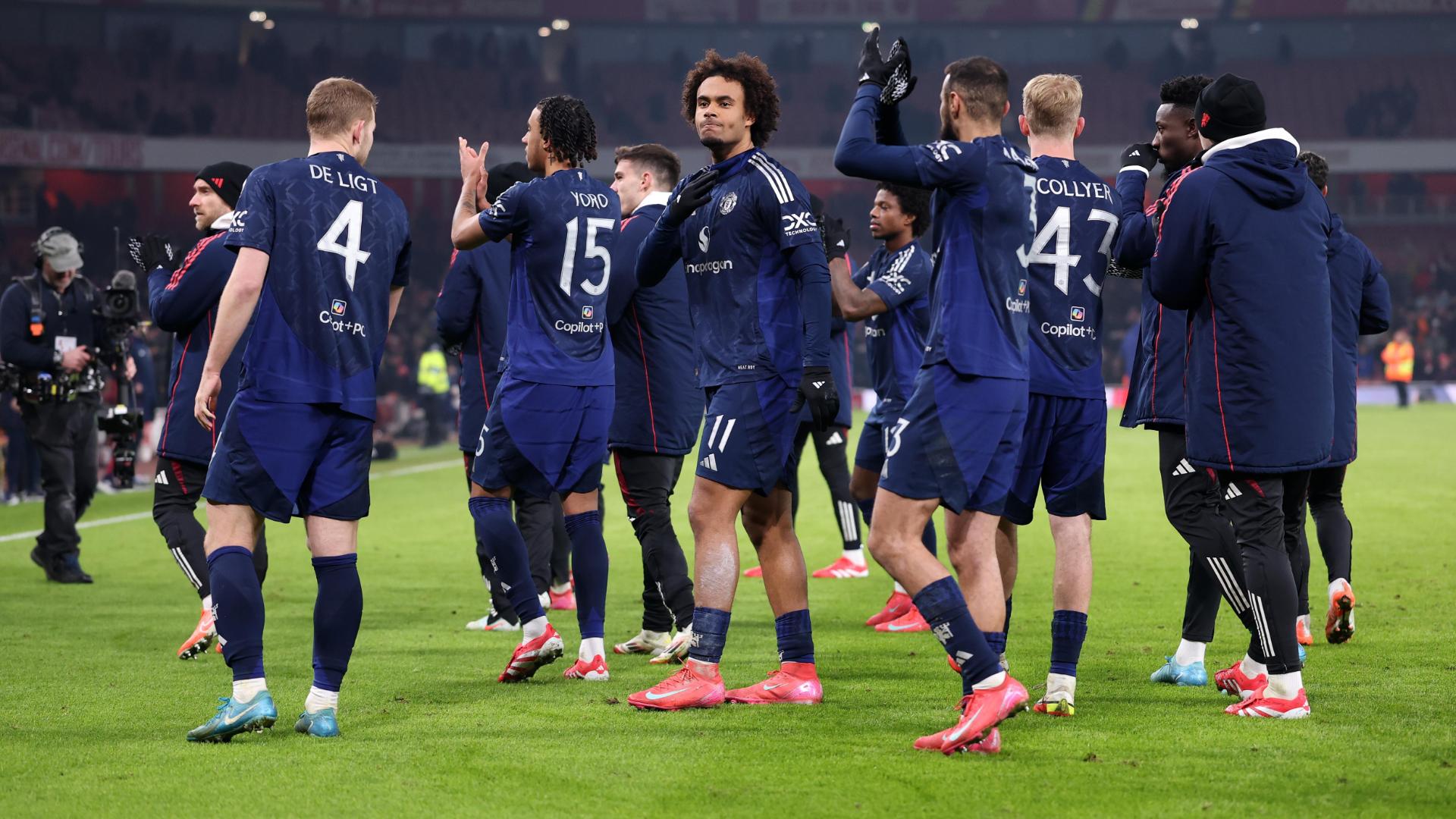 Zirkzee the Hero as Ten-Man United Stun Arsenal in FA Cup Thriller