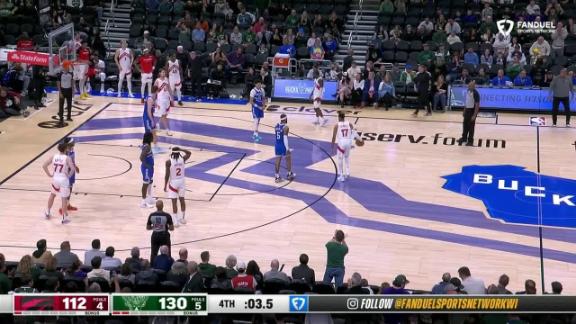 Toronto Raptors vs. Milwaukee Bucks: Game Highlights