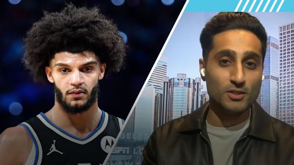Shams Charania joins Pat McAfee and reports that the Bucks' Andre Jackson Jr. will participate in the slam dunk contest this season.