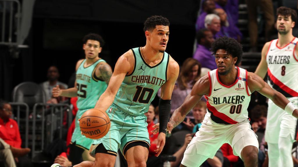 Josh Green contributes with 14 points, five rebounds and two assists in the Charlotte Hornets' close loss to the Portland Trail Blazers.