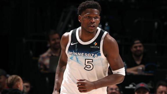 Anthony Edwards goes for 34 to power the Timberwolves to a dominating win over the Nuggets.