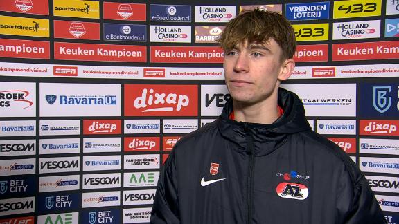 Van Duijn: "Dat AZ weer tegen Quick Boys speelt is heel bijzonder, moge