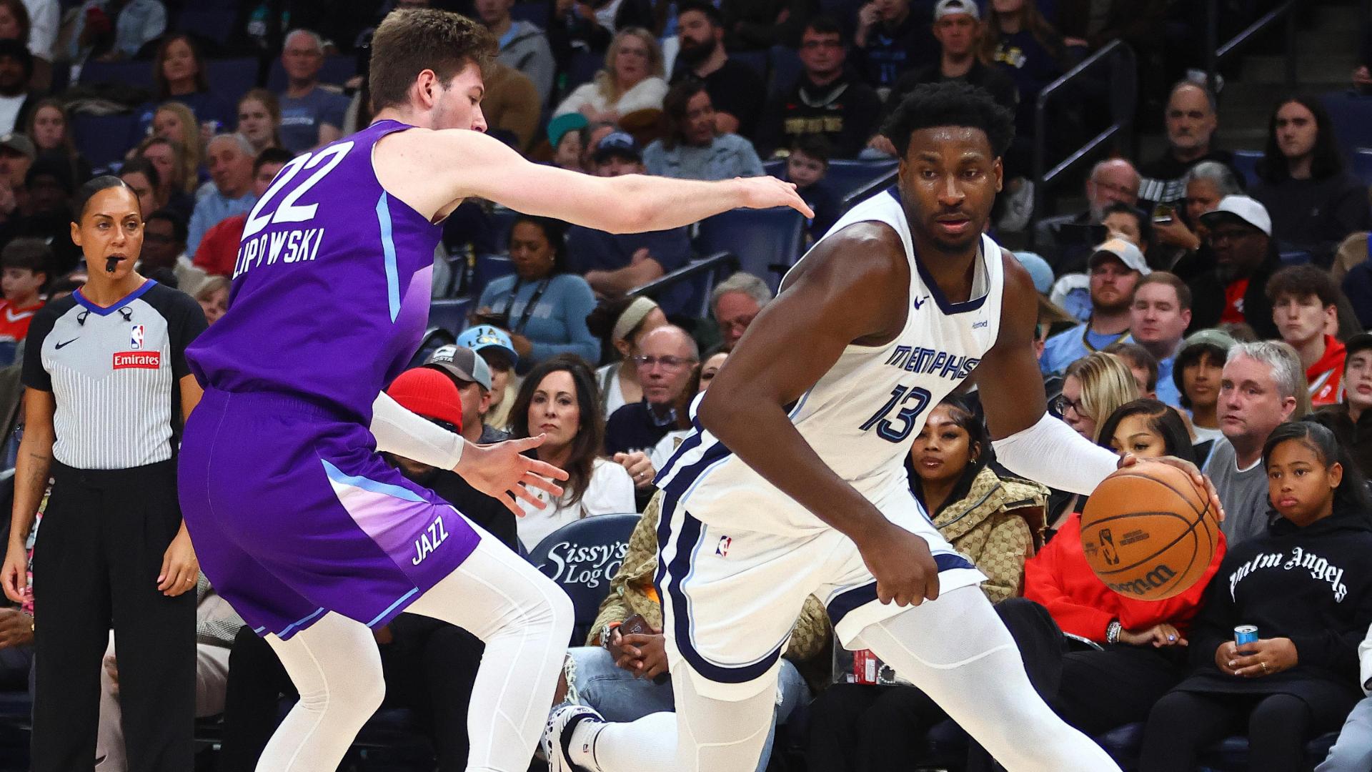 Jaren Jackson Jr. scores 28 points in the Grizzlies' win over the Jazz.