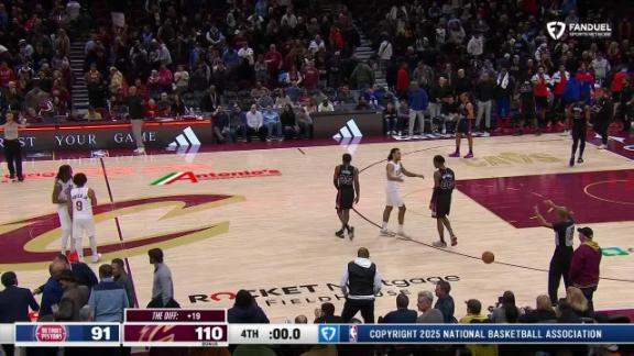 Detroit Pistons vs. Cleveland Cavaliers: Game Highlights
