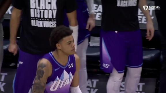 Keyonte George nails the 3-point shot vs. Indiana Pacers