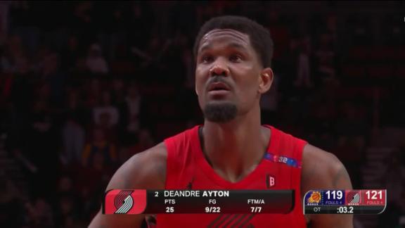 Phoenix Suns vs. Portland Trail Blazers: Game Highlights