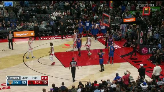 New York Knicks vs. Toronto Raptors: Game Highlights