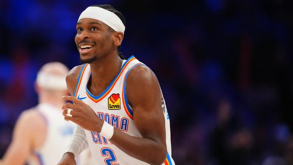 Thunder star Shai Gilgeous-Alexander is in MVP form vs. the Suns as he tallies his third 50-point performance in his past seven games.