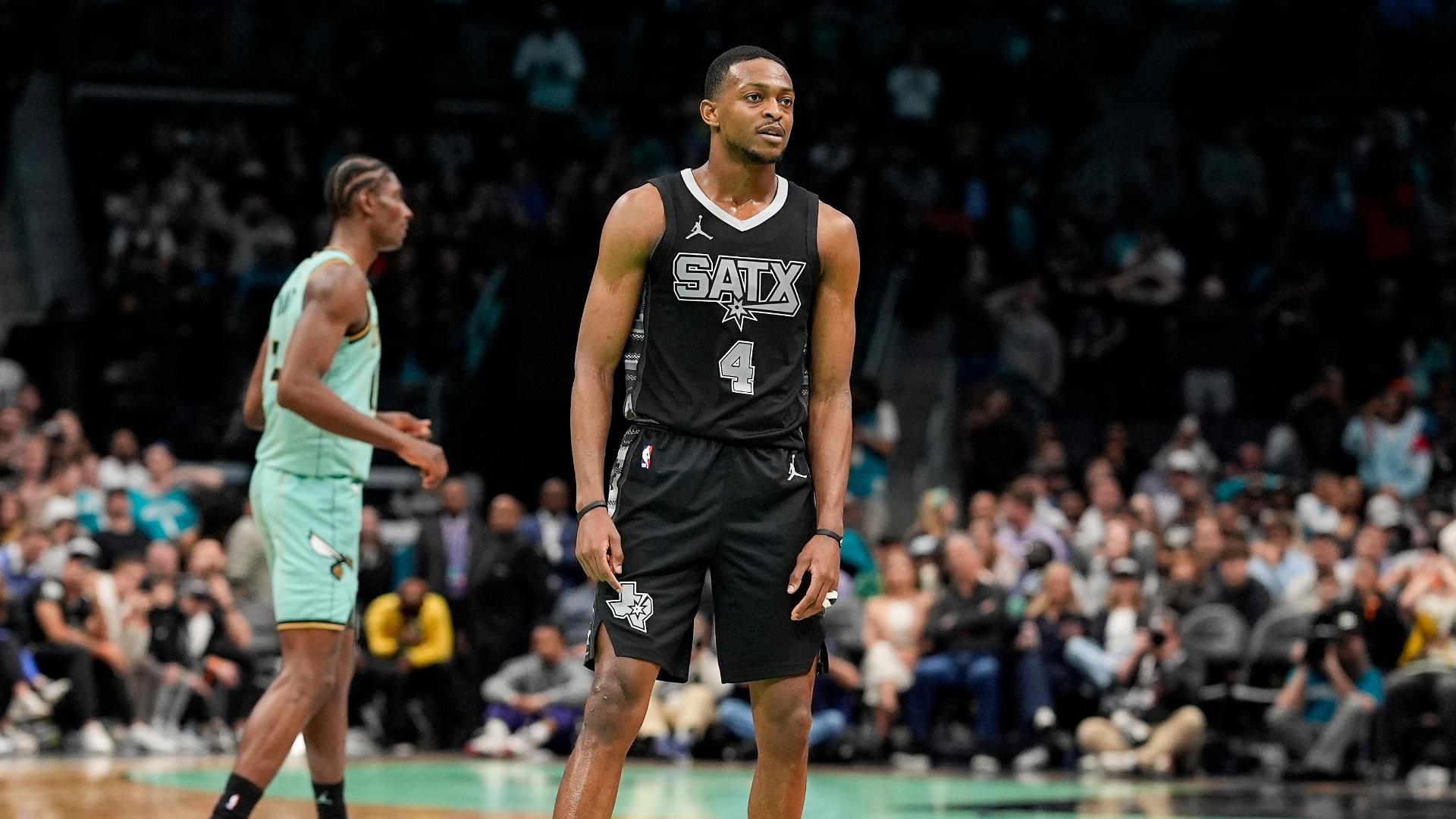 De'Aaron Fox sinks a shot, but review confirms it came after the buzzer.