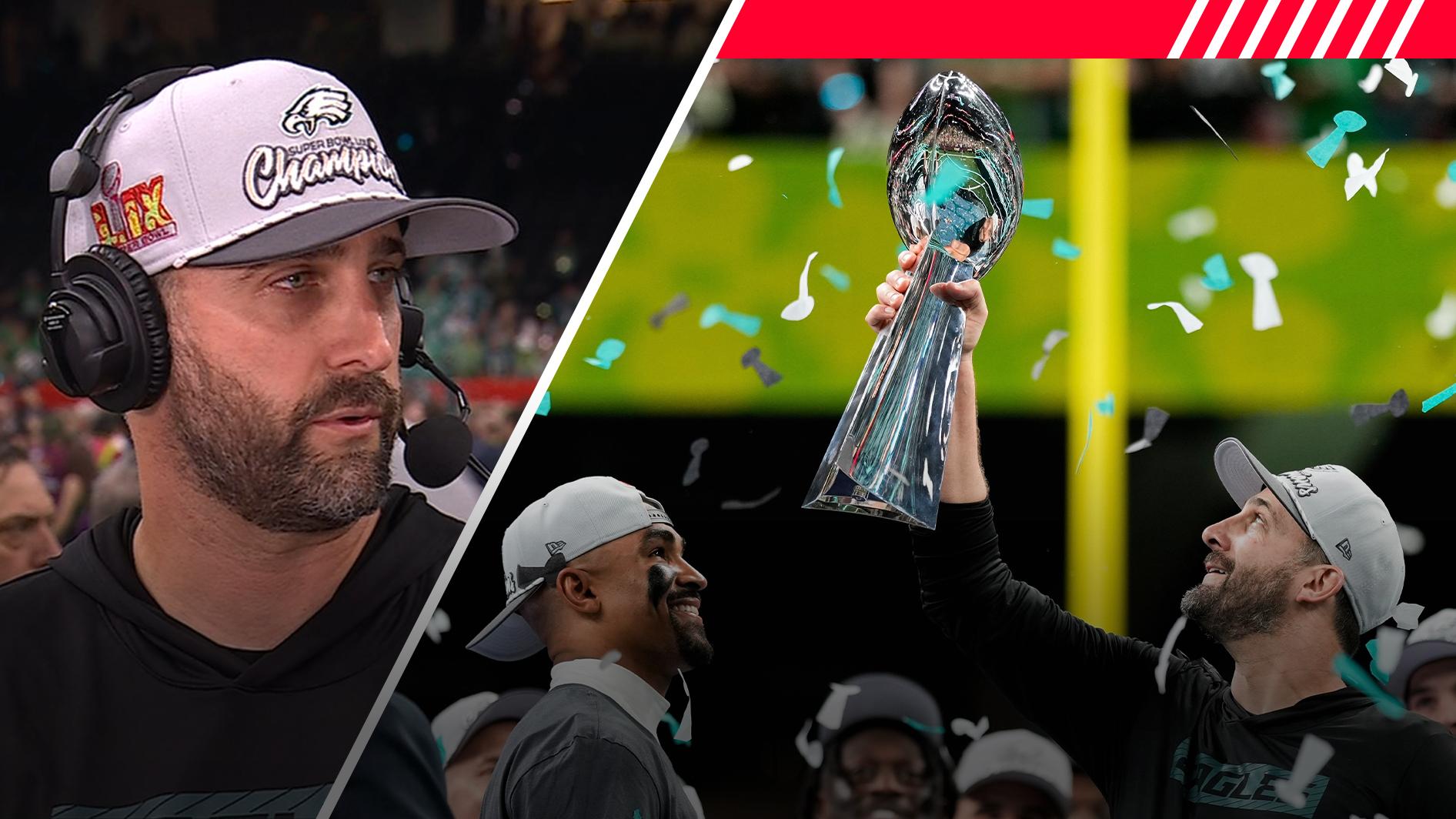 Eagles deny the Chiefs a Super Bowl three-peat with dominant defense in ...