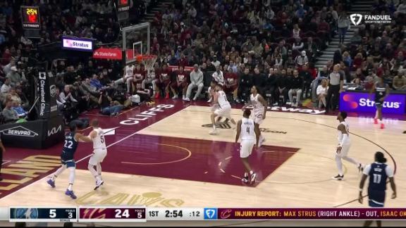 Minnesota Timberwolves vs. Cleveland Cavaliers: Game Highlights
