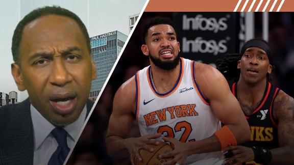 Stephen A. Smith expresses his concern over the Knicks' defense and coaching decisions despite New York's 149-148 overtime win over the Hawks.