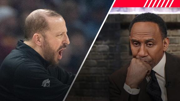 Stephen A. Smith is not happy after the Knicks struggled once again against an upper-echelon team.