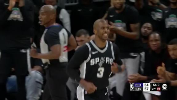 De'Aaron Fox scores 26 points as the Spurs defeat the Suns.