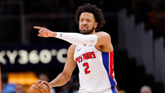 Cade Cunningham drops 38 points, 12 assists and seven rebounds in the Pistons' win over the Hawks.