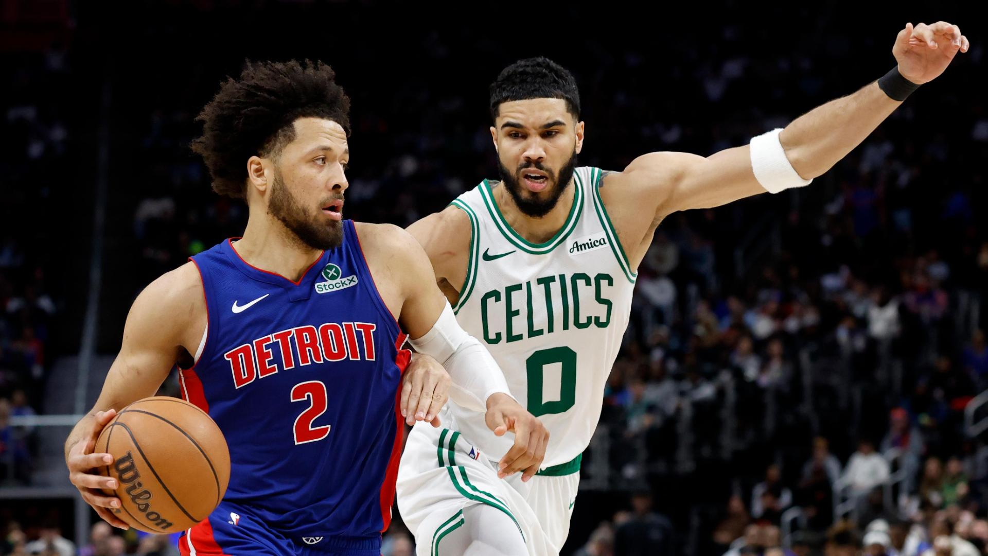 Cade Cunningham finishes with 21 points and 11 assists as the Pistons defeat the Celtics by 20.