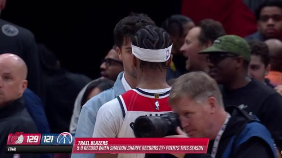 Portland Trail Blazers vs. Washington Wizards: Game Highlights
