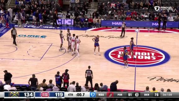 Denver Nuggets vs. Detroit Pistons: Game Highlights