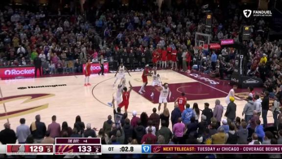 Portland Trail Blazers vs. Cleveland Cavaliers: Game Highlights