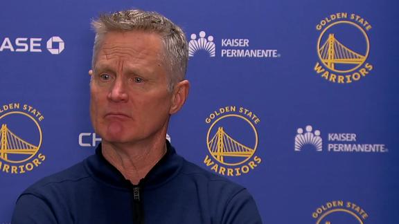Warriors coach Steve Kerr wants the NBA to look into the lack of travel calls during games.